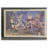 Framed "Air Power" Poster