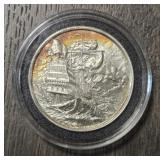 2-Ounce Privateer Silver Round: Ship in the Storm
