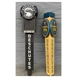 (2) Deschutes Brewery Inversion IPA Beer Taps