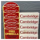 (5) Cambridge Cigarette Umbrellas