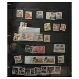 Binder Full of Stamps