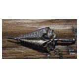 Sterling Silver Lang Umbrella Brooch
