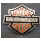 Hanging Steel Harley Davidson Sign