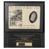Authentic Shot Civil War Bullet: Rocky Face