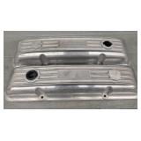 Pair of Aluminum Small Block Chevy Valve Covers