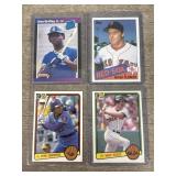 Griffey - Clemens - Boggs - Sandberg Rookie Cards