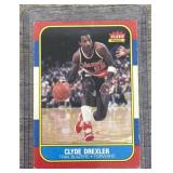 1986 Fleer Clyde Oreyler Rookie Card