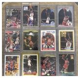 (12) Michael Jordan Card Lot - Mint