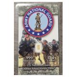 Benchmark ï¿½-Grain Gold Bar: Army National Guard