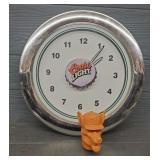 Coors Light Clock & Beer Wolf Beer Tap Topper