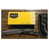 New Buck 661 Pocket Knife w/ Sheath