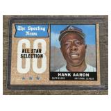1968 Topps Hank Aaron #370 Baseball Card