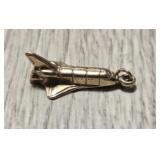 14K Gold Airplane Pendant/Charm