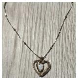 14K Gold & Opal Pendant w/ 14K Chain