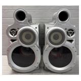 (2) JVC Giga Tube Bass Speakers