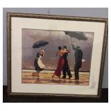 Signed Print In Frame