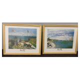 (2) Prints In Frames