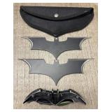 Batman Throwing Knives & Pocket Knife