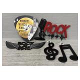Assorted Music Wall Decor