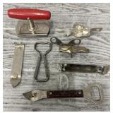 Variety of Vintage Bottle Openers