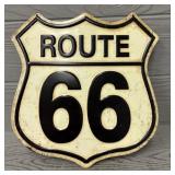 Metal Route 66 Sign