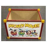 Vintage Mickey Mouse Toy Box