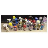 Assortment of Various Chemicals & Cleaners