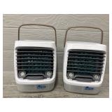 (2) Max Fill Deluxe Portable Air Coolers