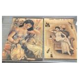 (2) Old China Ad Posters