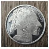 One Ounce Buffalo Silver Round #3