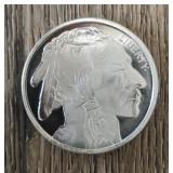 One Ounce Buffalo Silver Round #2