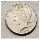 1922-S Silver Peace Dollar