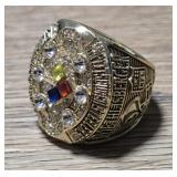 Novelty Pittsburgh Steelers Super Bowl Ring