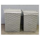 (2) Laundry Hampers