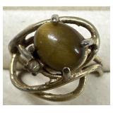 Vintage Tiger Eye Ring