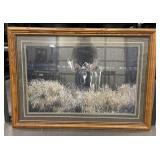 R.S. Parker Moose Framed Print