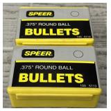 (200) Rounds of Speer .375 Round Ball Ammo