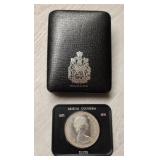 1971 Canada Silver Dollar British Columbia w/ Case