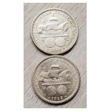 1892 & 1893 Columbian Half-Dollars