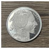 One Ounce Buffalo Silver Round #1