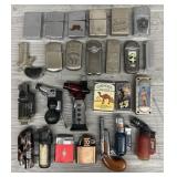 (26) Assorted Vintage Lighters