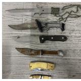 (6) Various Knives For Repair