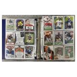 Large Binder Full of NFL Rookie Cards