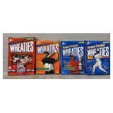 (4) Wheaties Cereal Boxes **READ BELLOW**
