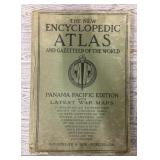 1914 Encyclopedia Atlas Book