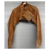 Revco Leather Welding Cape Sleeve Jacket