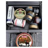 Assortment of Leather Care Items