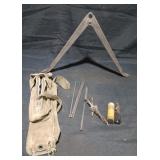 1940s U.S. Bipod & Rifle Cleaning Kit
