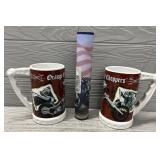 (2)Orange County Choppers Mugs & Wall Border