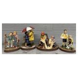 (4) Mama Says Figures w/ Original Boxes